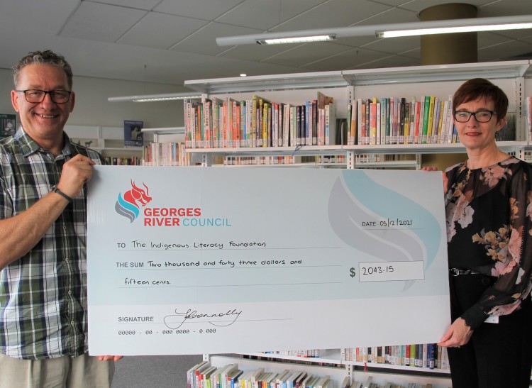 Library fines exchanged for a donation to ILF
